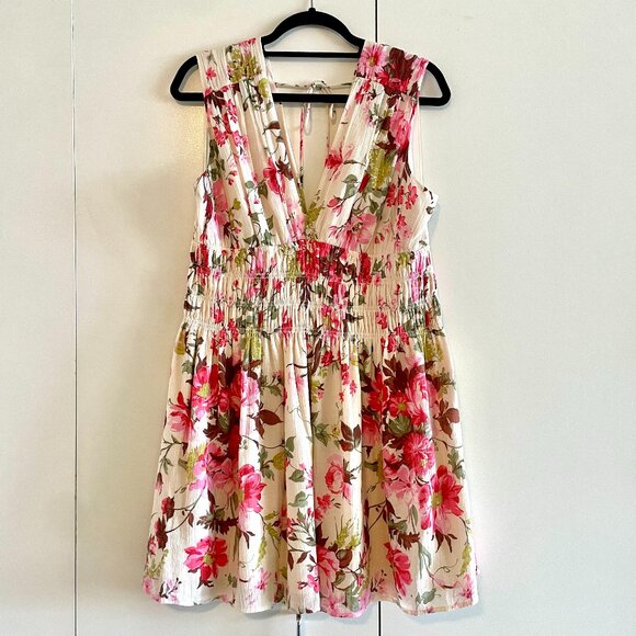 Abercrombie & Fitch Floral Mini Dress - XLP - Picture 2 of 14